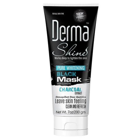Derma Shine Charcoal Black Mask 200gm