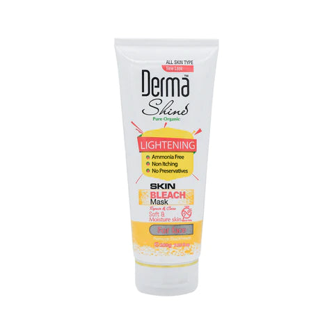 DERMA SHINE LIGHTENING BLEACH MASK 200gm