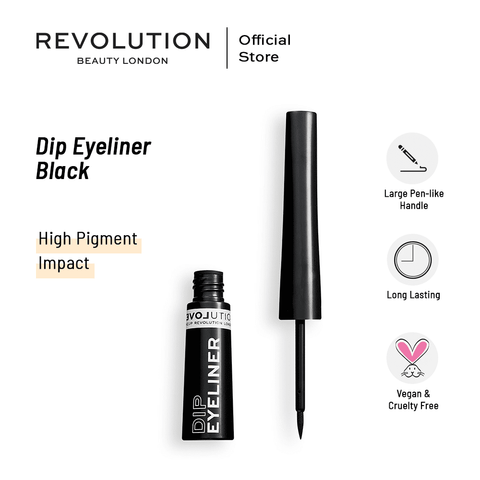 Revolution- Relove Dip Eyeliner Black