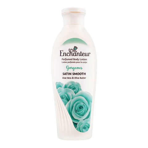ENCHANTEUR PERFUMED BODY LOTION ALOE VERA & OLIVE BUTTER GORGEOUS 100ML