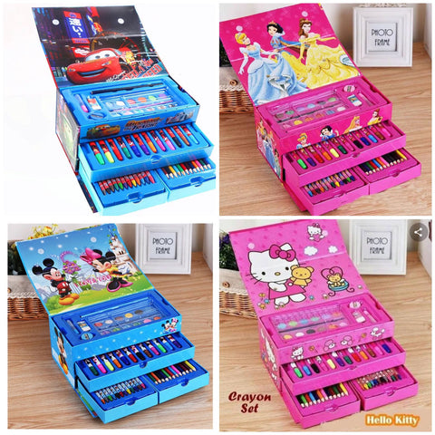 Home.Co- 54-piece Disney Princess Water Colored Pen Set