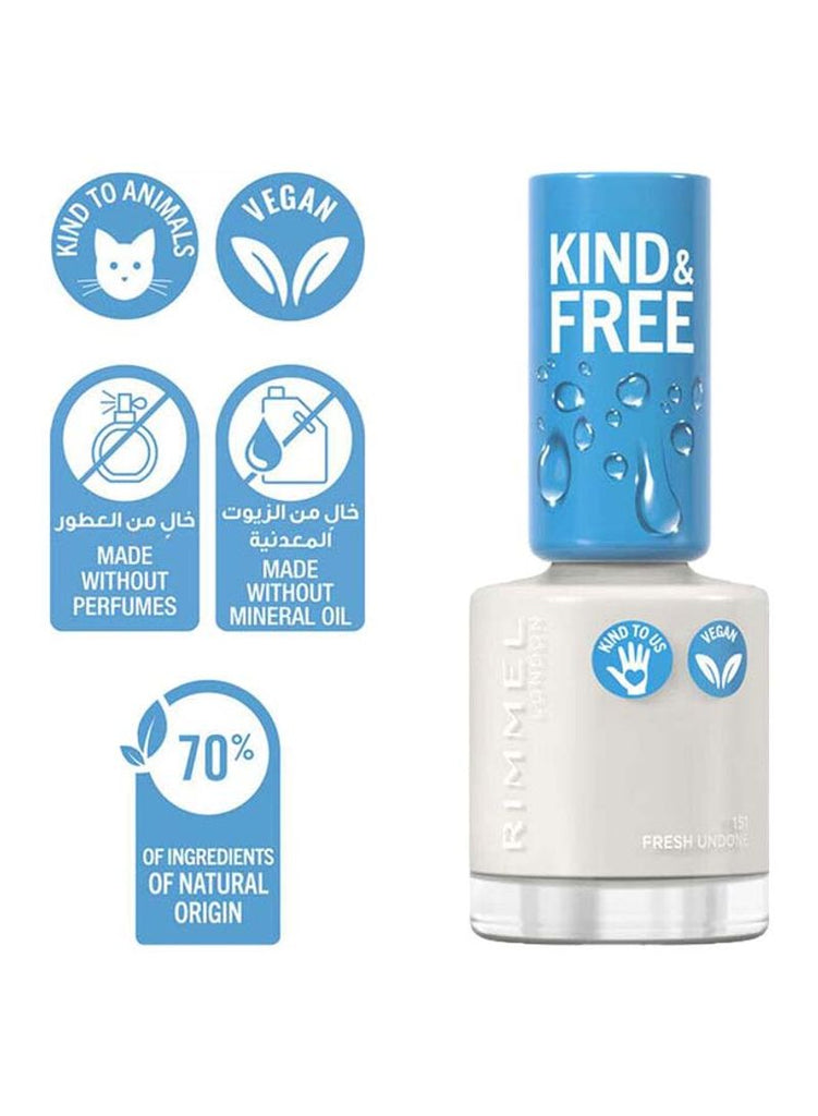 Rimmel- Kind & Free - Nail Polish - 151 Fresh Undone