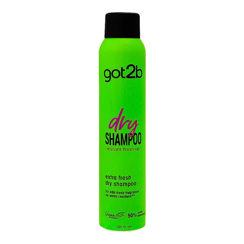 GOT2B FRESH DRY SHAMPOO EXTRA FRESH CLEAN & CRISP 200ML