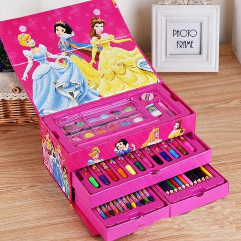 Home.Co- 54-piece Disney Princess Water Colored Pen Set