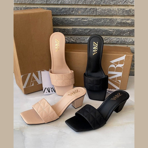 Zara Pearl Design Heel