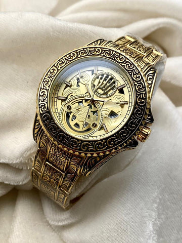 ROLEX ENGRAVING MODEL CHAIN WATCH