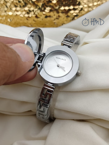 VERSACE BRASS CHAIN  WOMEN'S WATCH