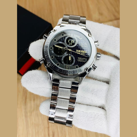 SKMIE HYBRID CHAIN WATCH