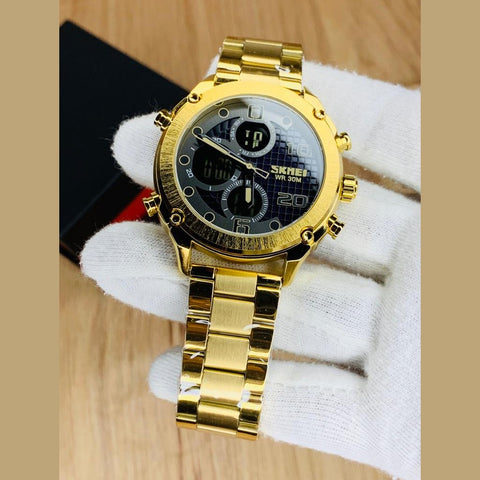 SKMIE HYBRID CHAIN WATCH