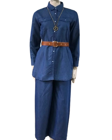 Denim Top & Trouser