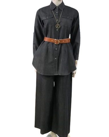Denim Top & Trouser