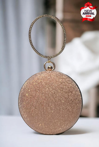 Bridal Round Hand Clutch