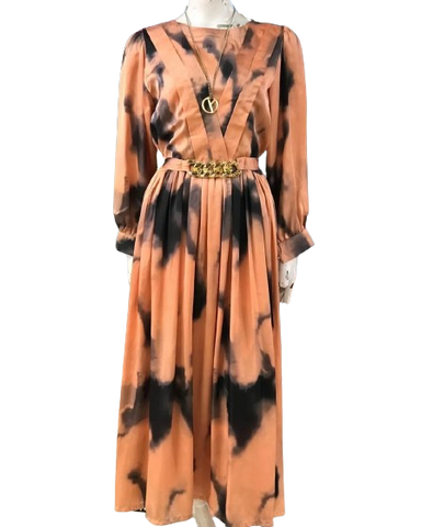 Silk long Dress