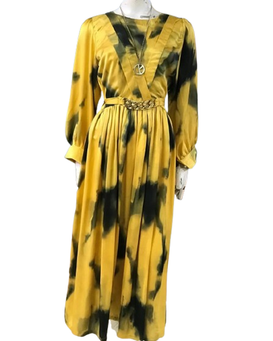 Silk long Dress