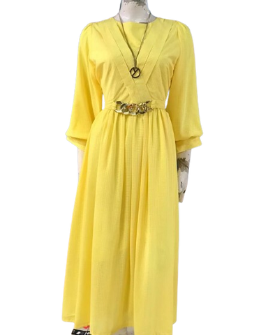 Silk long Dress