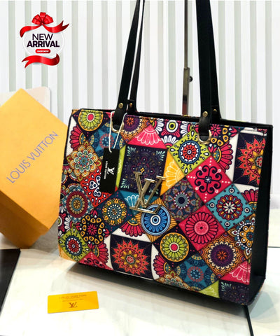 Louis Vuitton Printed Tote Bag