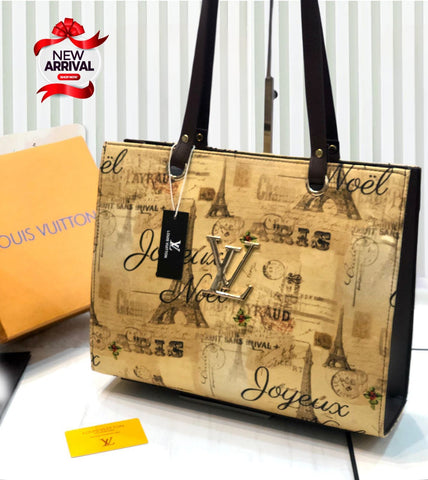 Louis Vuitton Printed Tote Bag