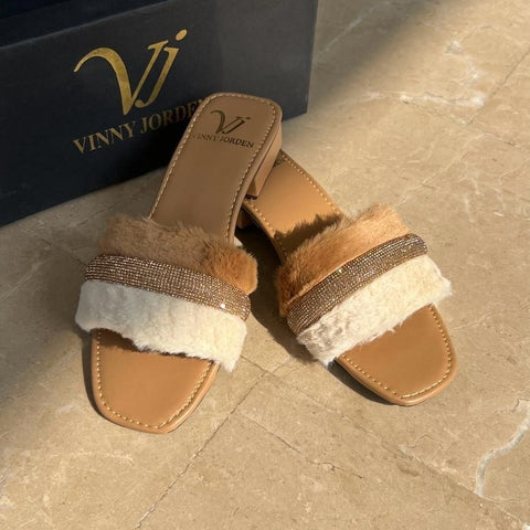 Vinny Jordan Fur Slipper
