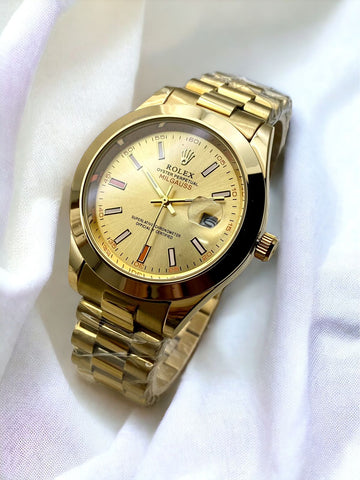 ROLEX OYSTRE PERPETUAL MILGAUSS CHAIN WATCH