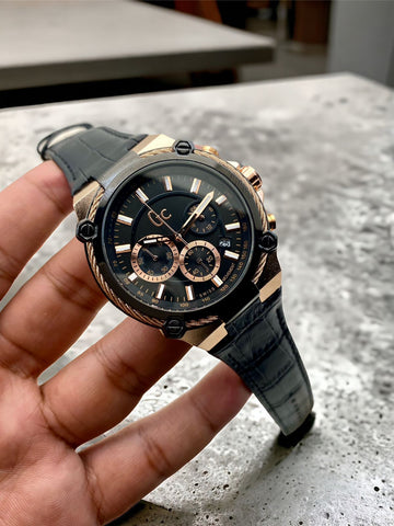 Gc Chronograph Strap Watch