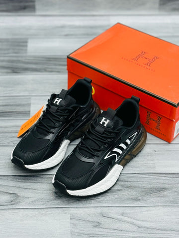 Premium Black Sneakers