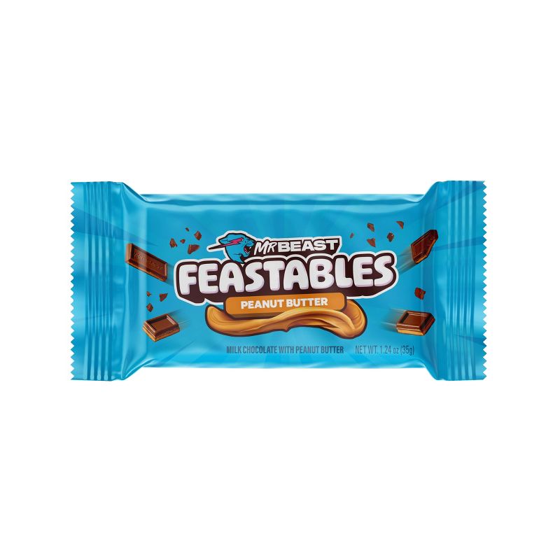 MR BEAST Feastables Peanut Butter bar 35gm