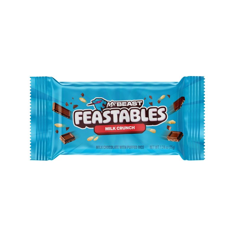 MR BEAST Feastables milk crunch 35gm