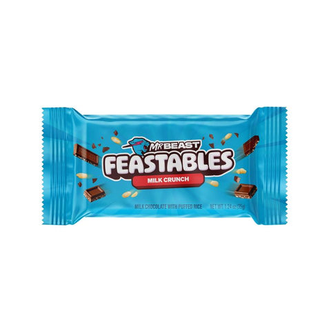 MR BEAST Feastables milk crunch 35gm