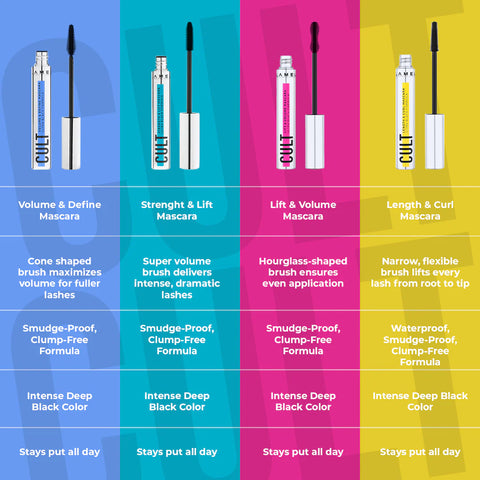 LAMEL Cult Strenght & Lift Mascara 403 Black