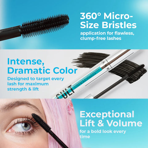 LAMEL Cult Strenght & Lift Mascara 403 Black