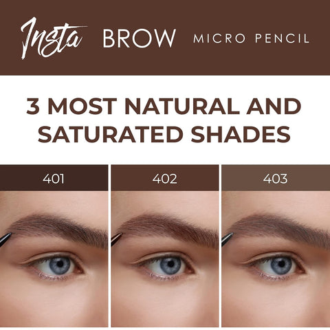 LAMEL INSTA Micro Brow Pencil 402 Chocolate