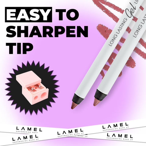 LAMEL Long lasting Gel Lip Liner 409 Burny Ocher
