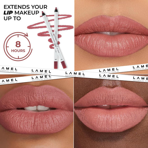 LAMEL Long lasting Gel Lip Liner 409 Burny Ocher