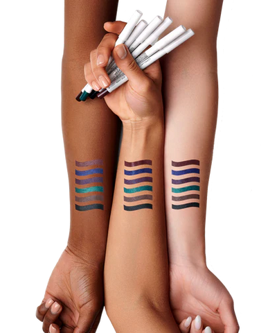 LAMEL Liquid Long-Lasting Eyeliner With Hard Brush 402 Graphite Black