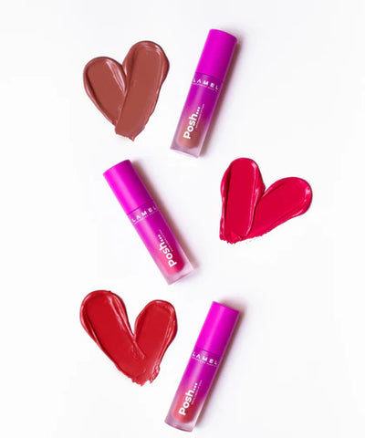 LAMEL Posh Matte Liquid Lip Stain 404(Blush Pink)