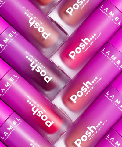 LAMEL Posh Matte Liquid Lip Stain 404(Blush Pink)