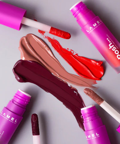 LAMEL Posh Matte Liquid Lip Stain 404(Blush Pink)