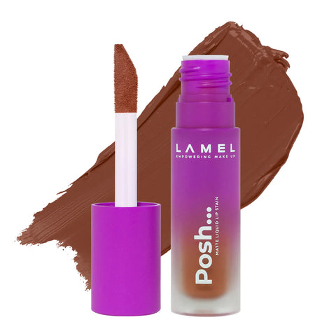 LAMEL Posh Matte Liquid Lip Stain 404(Blush Pink)