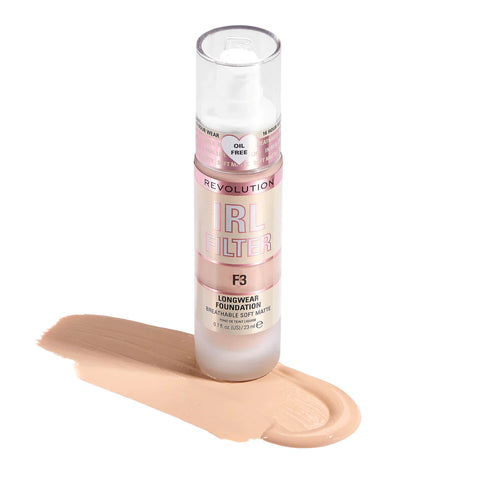 Revolution IRL Filter Longwear Foundation F3