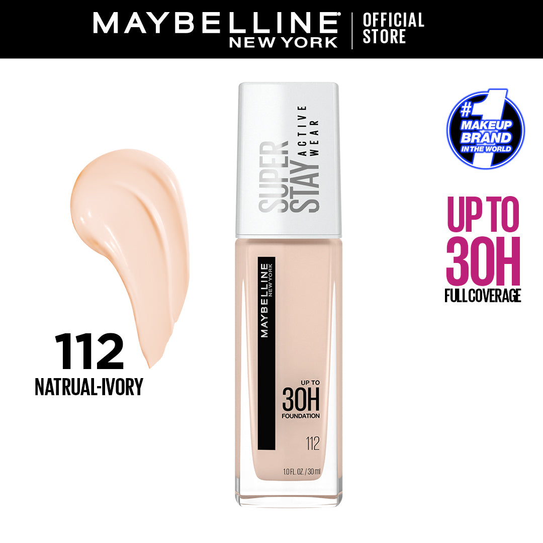Maybelline New York Super Stay 30hr Foundation 112 30ml