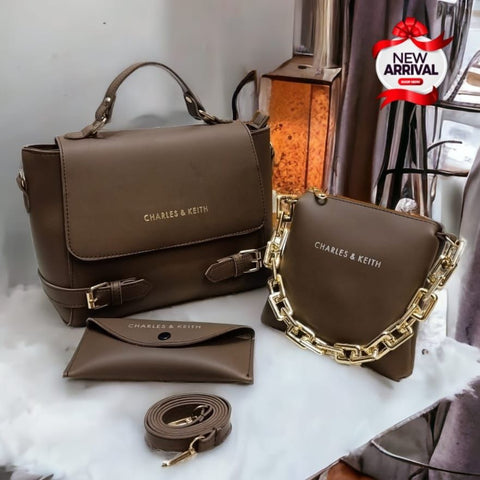 Charles & Keith 3 Pcs Bag Set for Girls