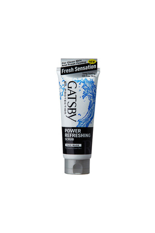Gatsby Power Refreshing Scrub Face Wash 120 GM