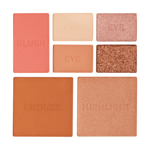 Makeup Revolution - Pro True Love Eye & Cheek Palette Light-Medium