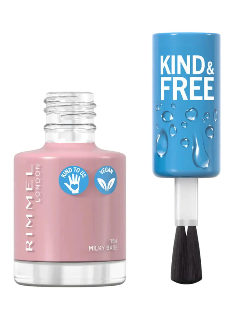 Rimmel- Kind & Free - Nail Polish - 154 Milky Bare