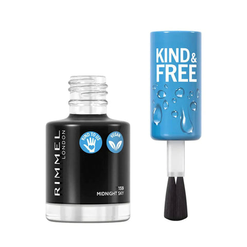 Rimmel- Kind & Free - Nail Polish - 159 Midnight Sky