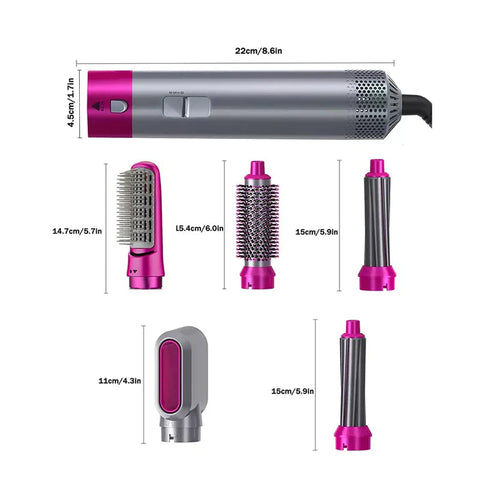 Home.Co- 5 in 1 Hair Dryer