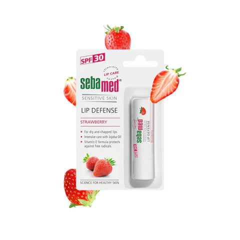 SEBAMED LIP DEFENCE SPF30 STRAWBERRY 4.8G