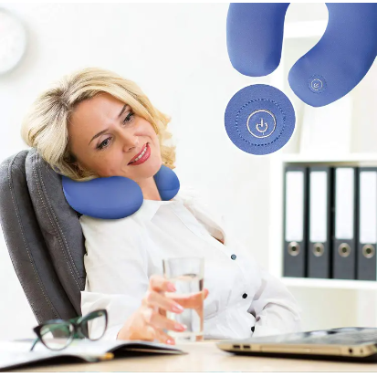 Home.Co- Neck Massager & Travel Pillow (Multi Colour)