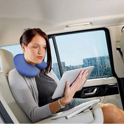 Home.Co- Neck Massager & Travel Pillow (Multi Colour)