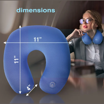 Home.Co- Neck Massager & Travel Pillow (Multi Colour)